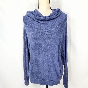 Elan Cowl Neck Hooded Pocket Sweater